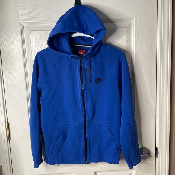 Nike Other - Nike Tech mens small blue zip up jacket